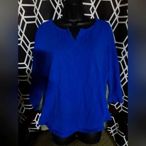 Talbots 3/4 sleeve tee size M